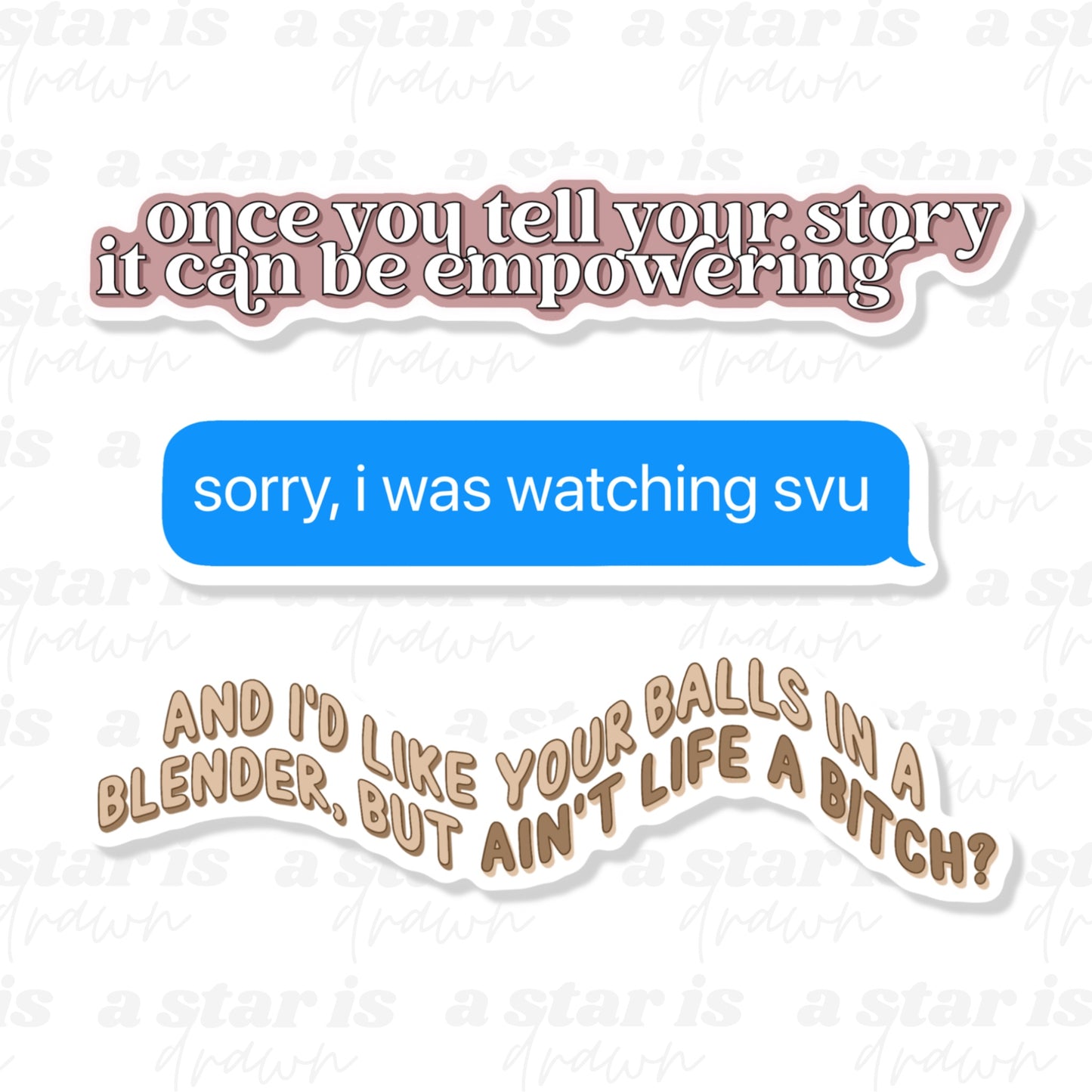 Law and Order: SVU Stickers
