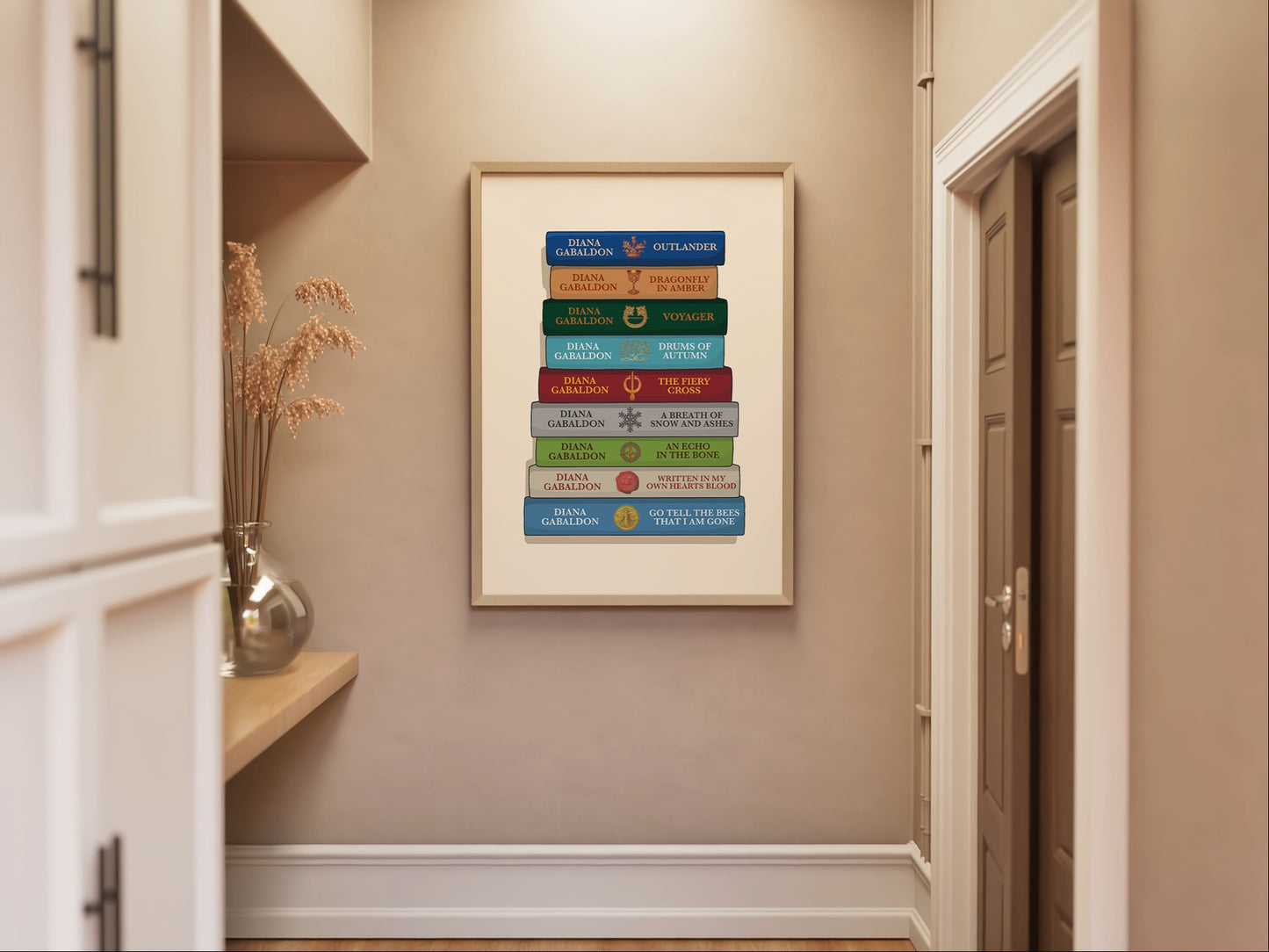 Outlander Book Series Print