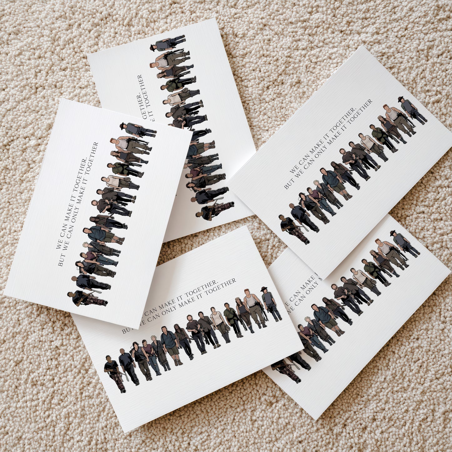 The Walking Dead - Make it Together Print