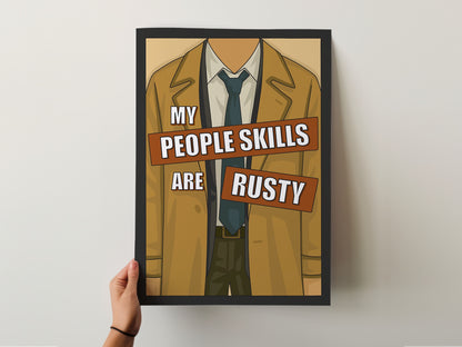 Supernatural - My People Skills are Rusty Print