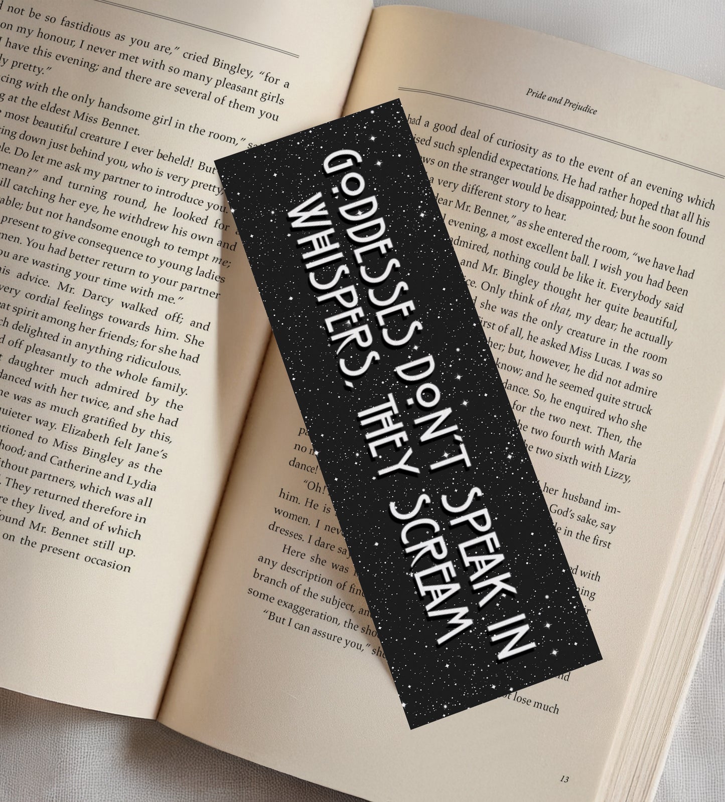 Goddesses Don’t Speak in Whispers Bookmark