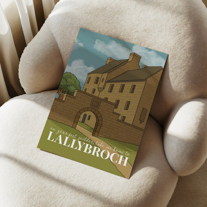 Outlander - Take Me Home to Lallybroch Print