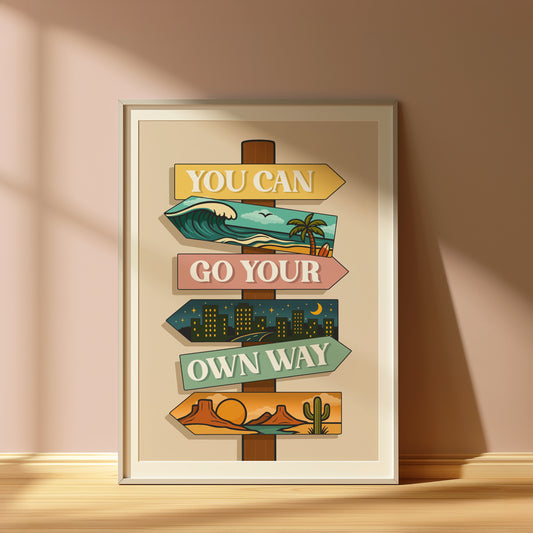 Fleetwood Mac - Go Your Own Way Print