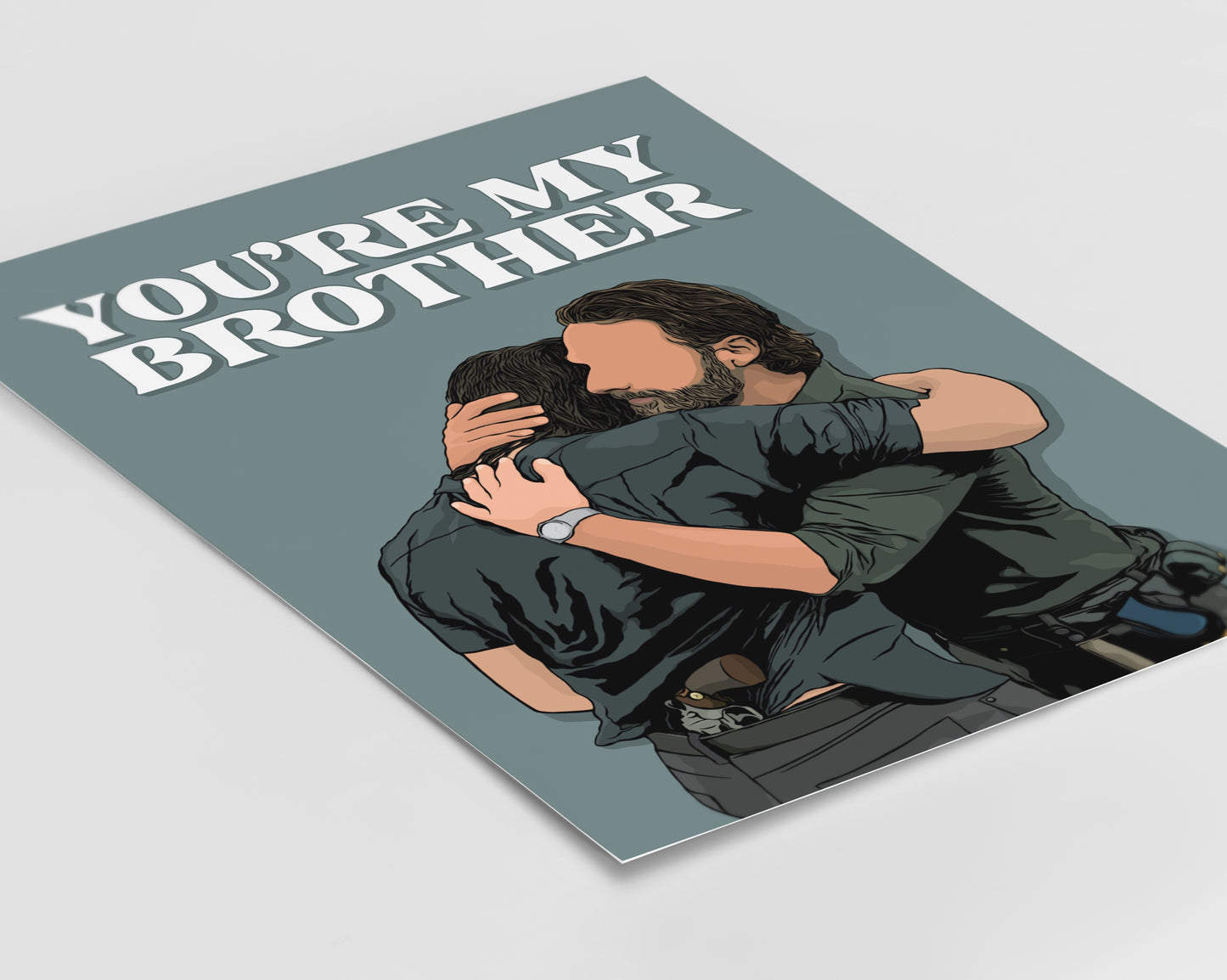 The Walking Dead - You’re My Brother Print