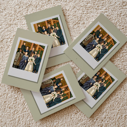 Outlander - MacKenzie/Fraser Wedding Polaroid Print