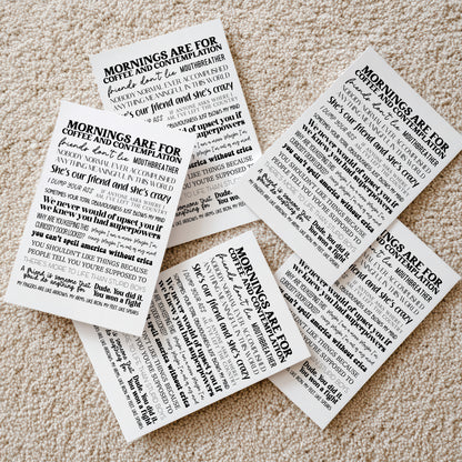 Stranger Things Quotes Print