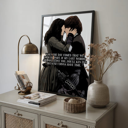 Outlander - When the Day Comes Print