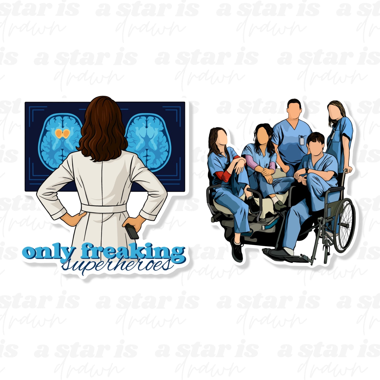 Greys Anatomy Stickers