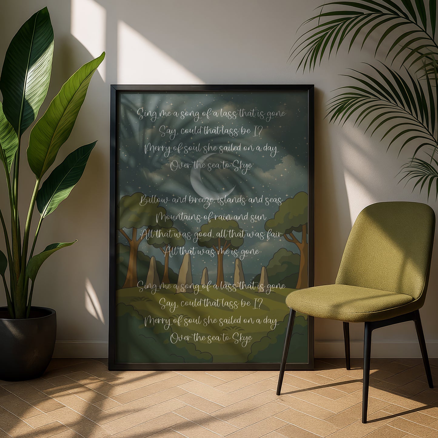 Outlander - The Skye Boat Song Print