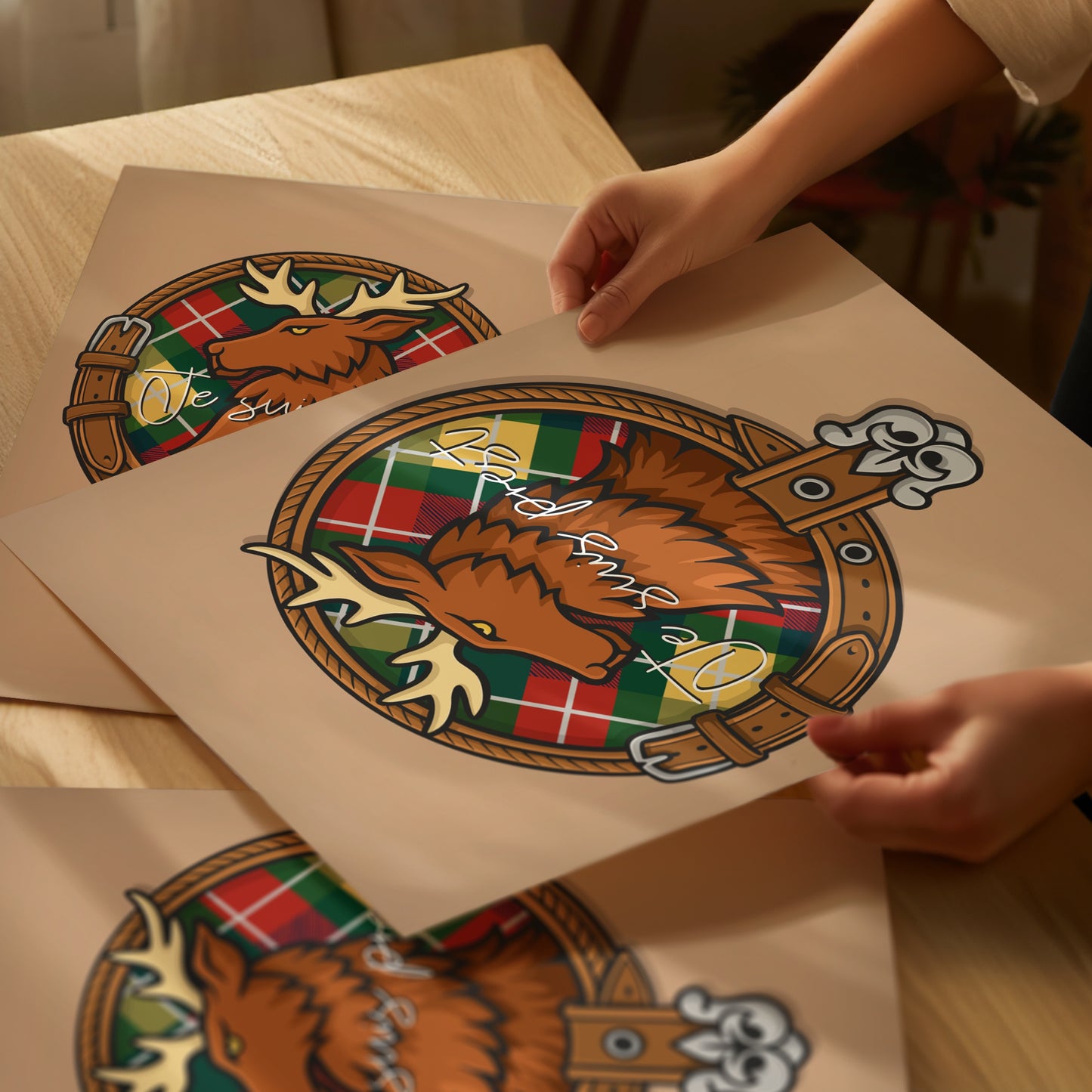 Outlander - Je Suis Prest Print