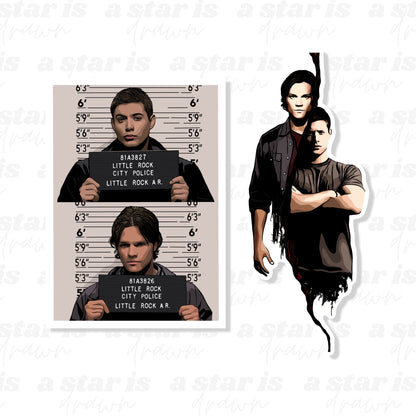 Supernatural Stickers