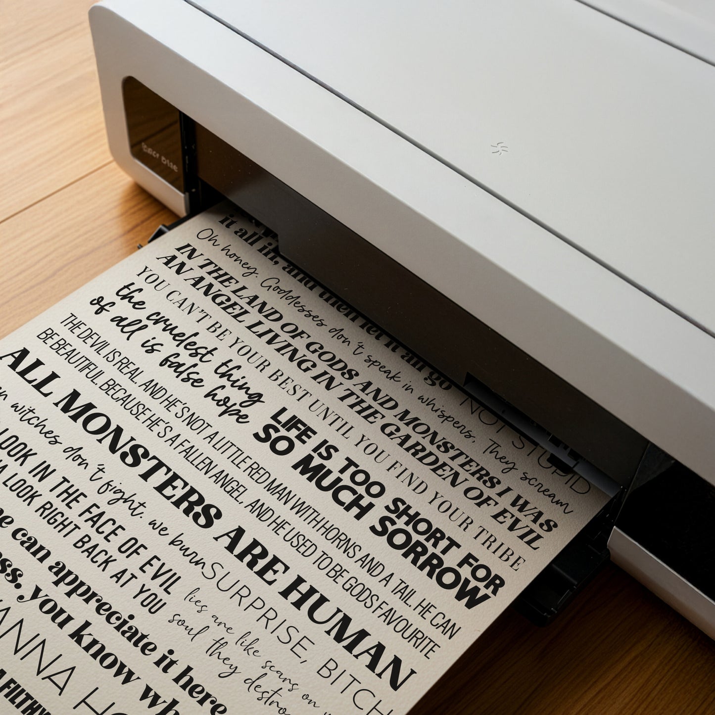 American Horror Story Quotes Print