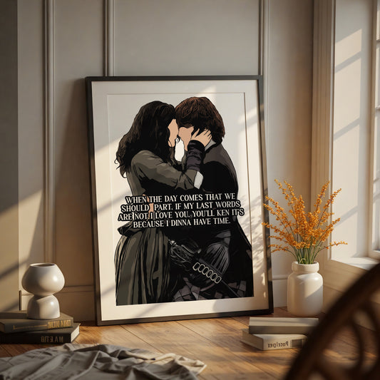 Outlander - When the Day Comes Print