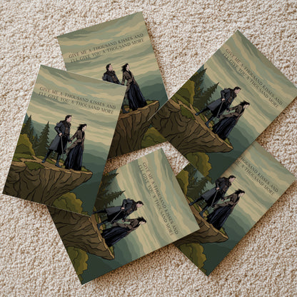 Outlander - A Thousand Kisses Print