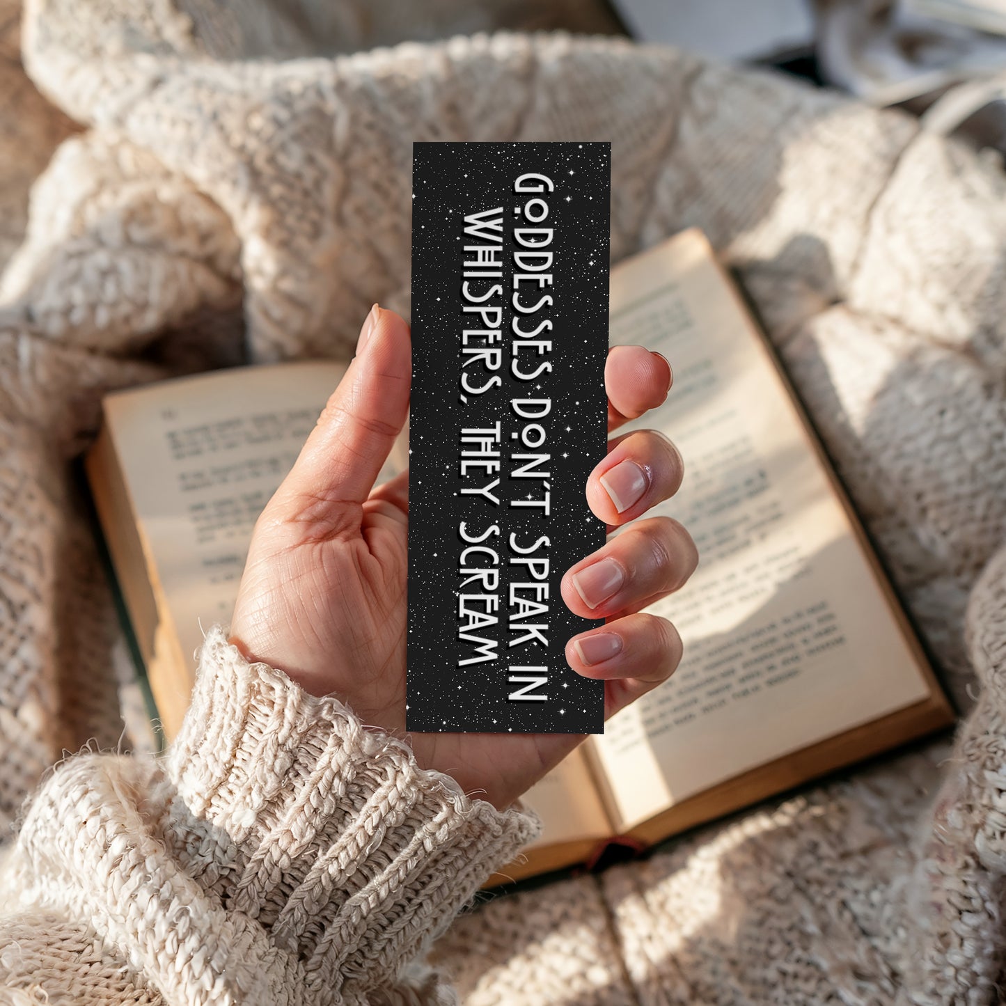Goddesses Don’t Speak in Whispers Bookmark