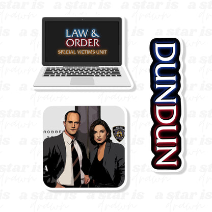 Law and Order: SVU Stickers