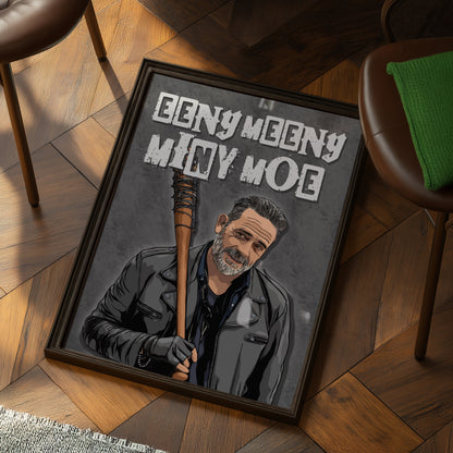 The Walking Dead - Eeny Meeny Miny Moe Print