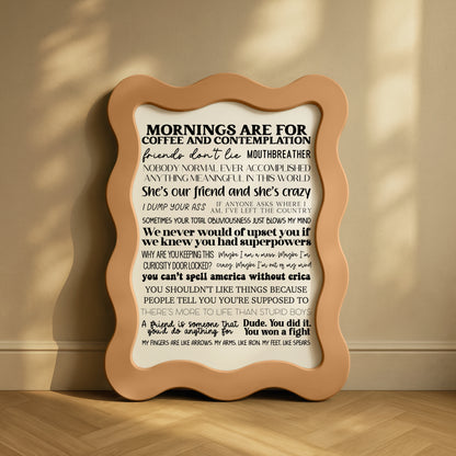 Stranger Things Quotes Print