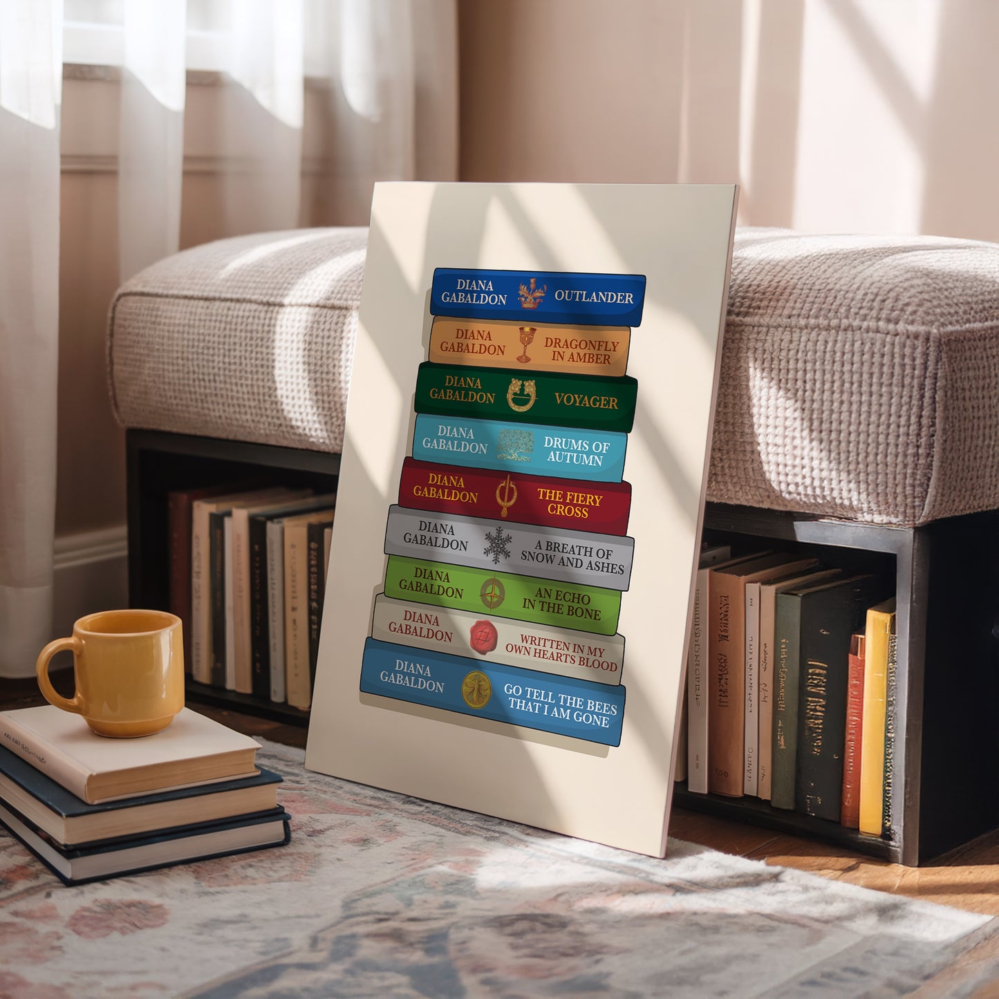 Outlander Book Series Print