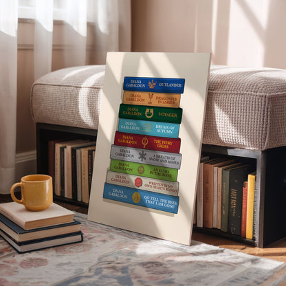 Outlander Book Series Print