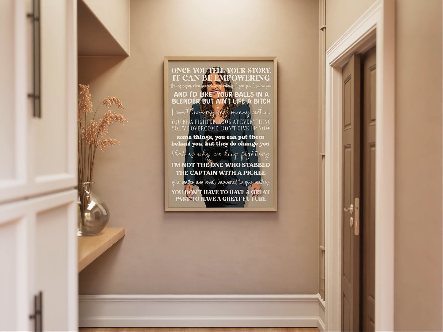 Olivia Benson Quotes Print