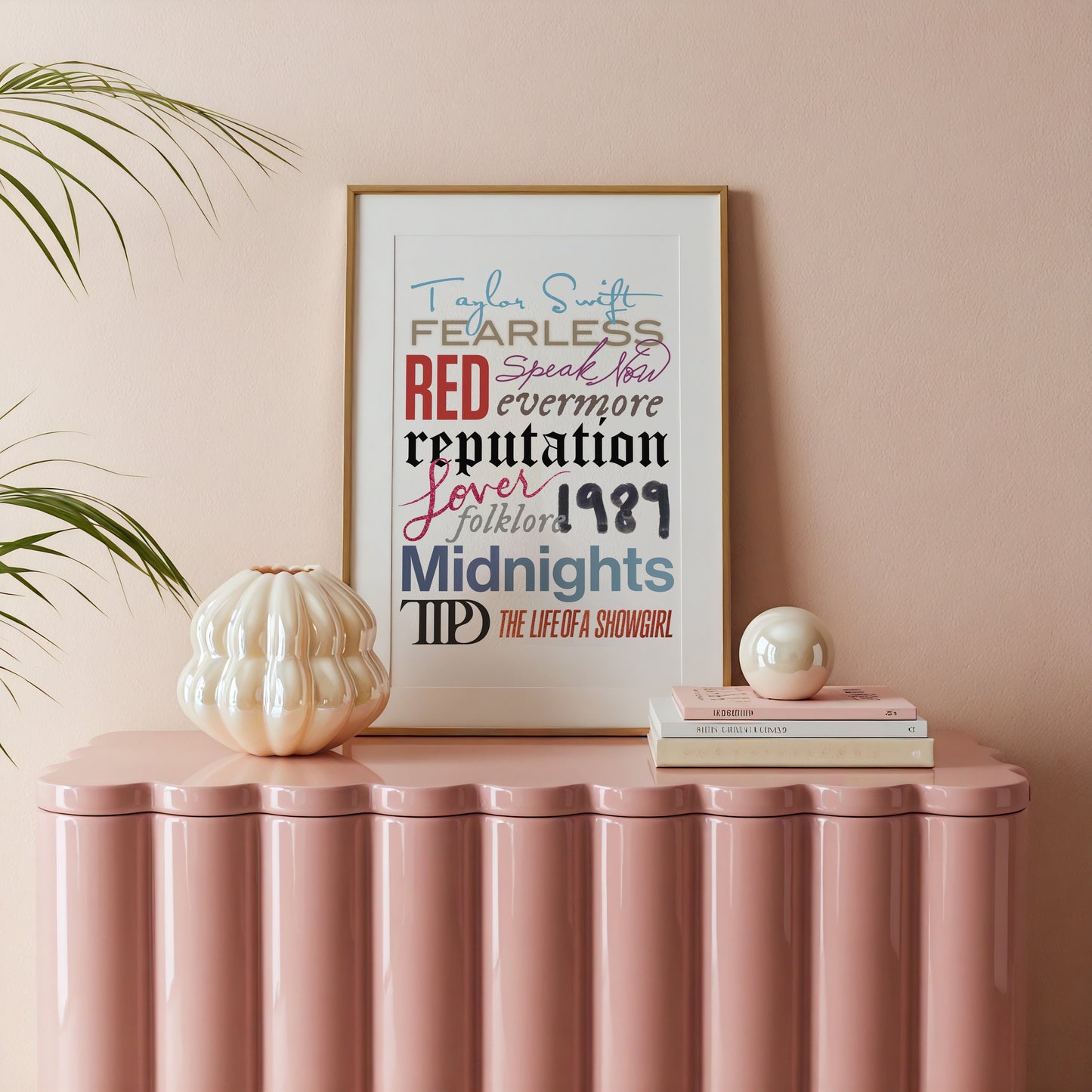 Taylor Swift Albums Print