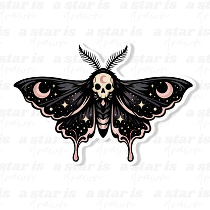 Celestial Moth Sticker