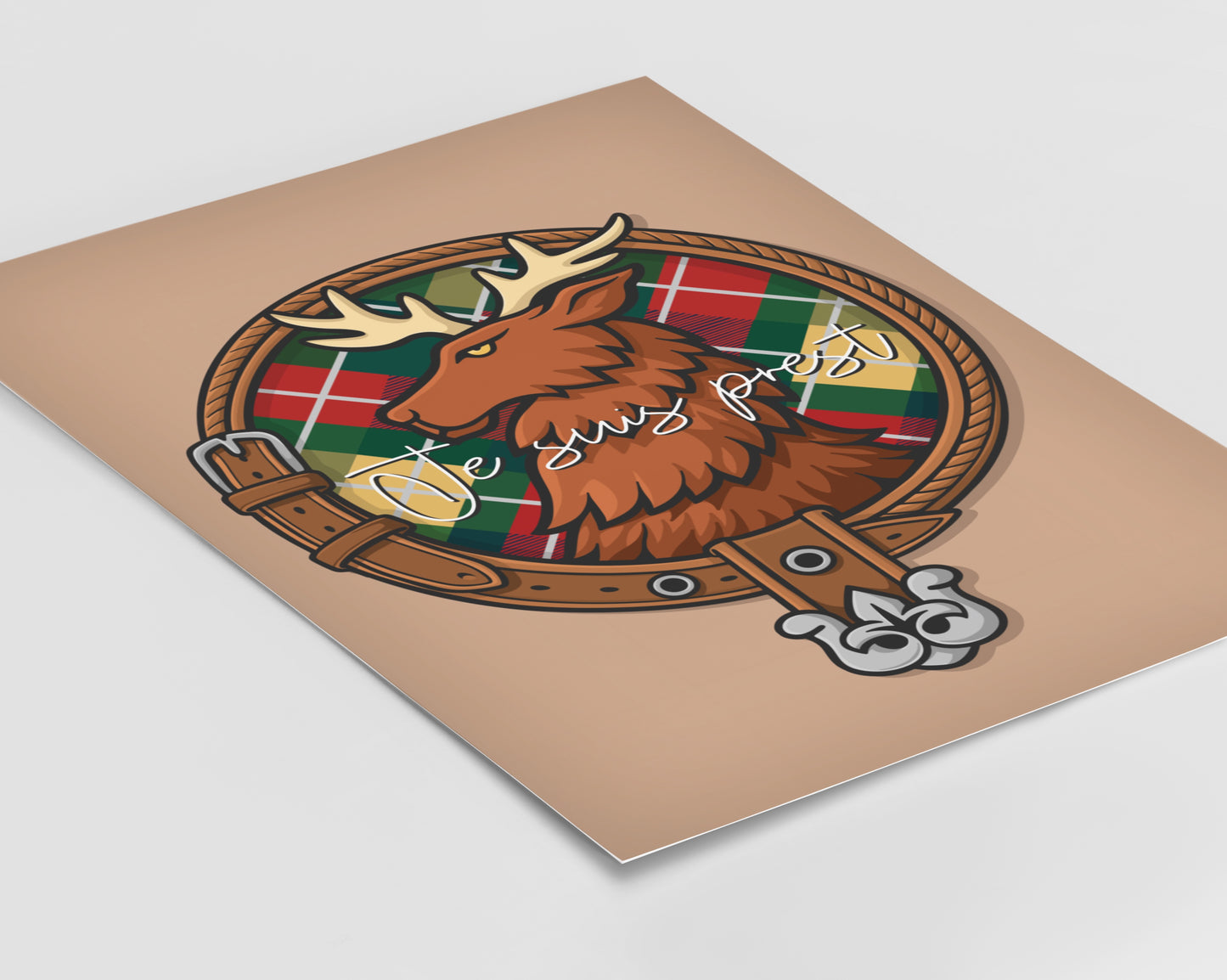 Outlander - Je Suis Prest Print