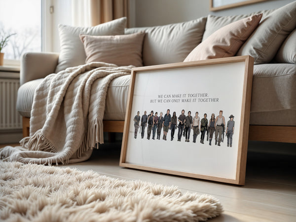 The Walking Dead - Make it Together Print