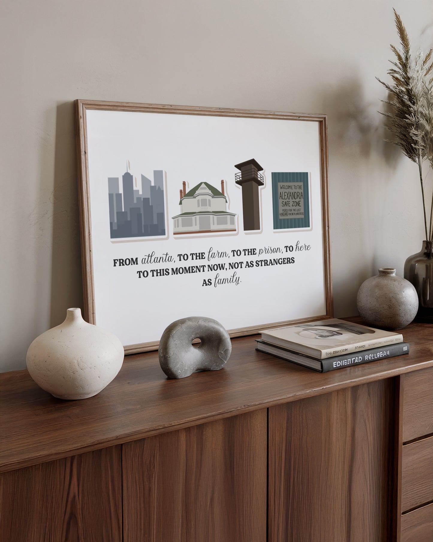 The Walking Dead - Iconic Locations Print