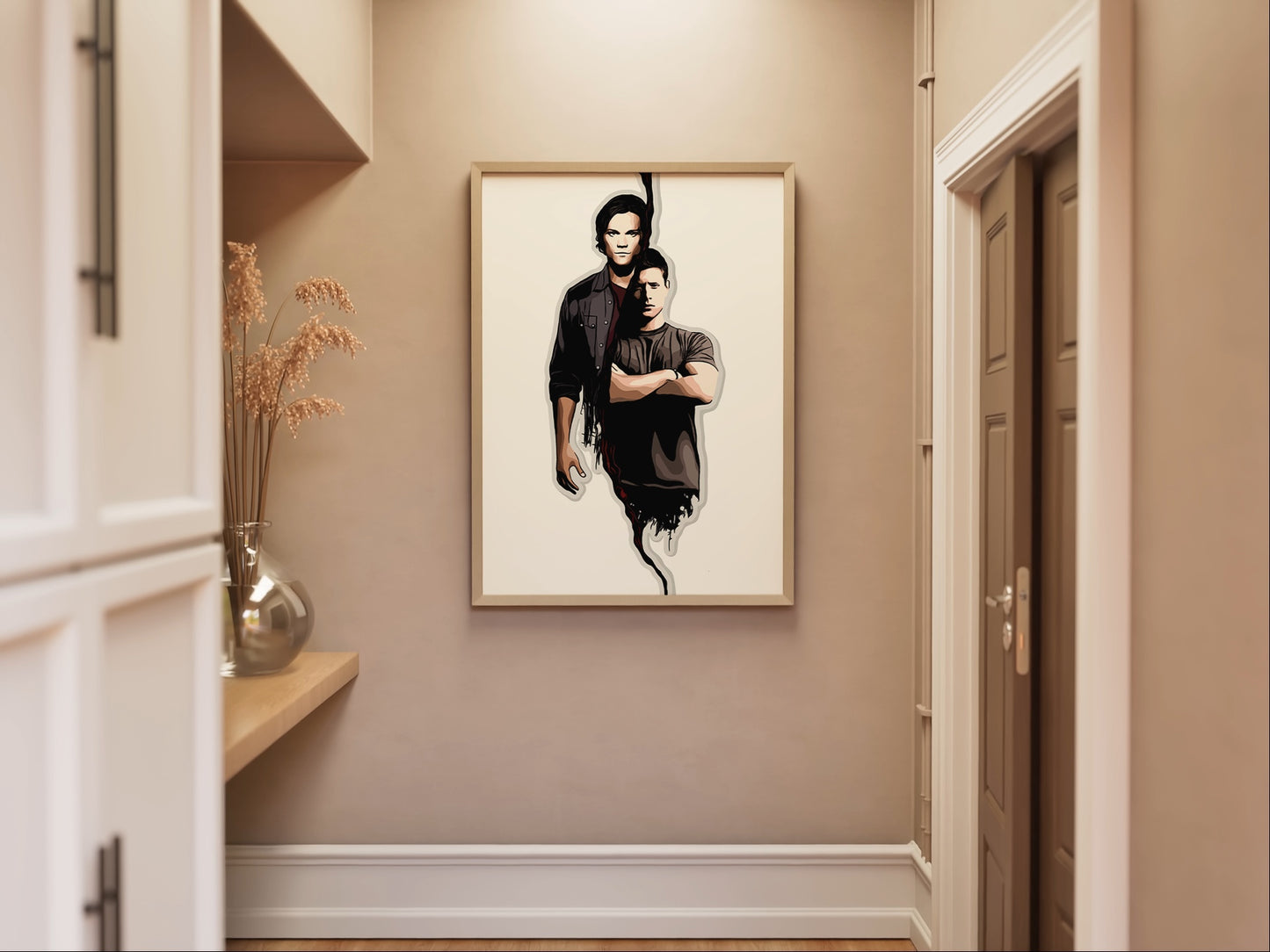 Supernatural - Sam and Dean Winchester Print