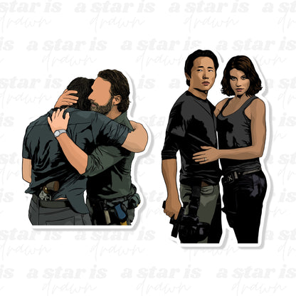 The Walking Dead Stickers