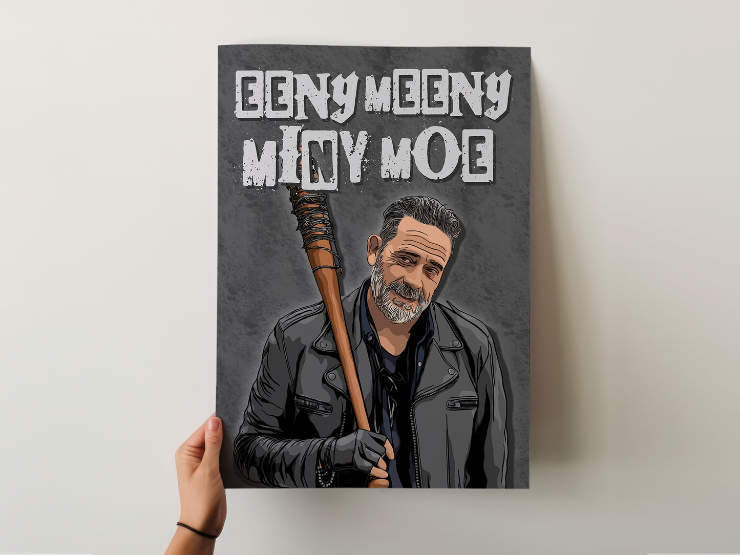 The Walking Dead - Eeny Meeny Miny Moe Print