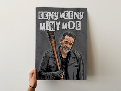 The Walking Dead - Eeny Meeny Miny Moe Print