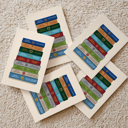 Outlander Book Series Print