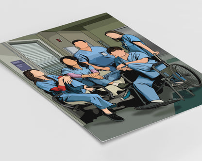 Greys Anatomy - MAGIC Interns Print