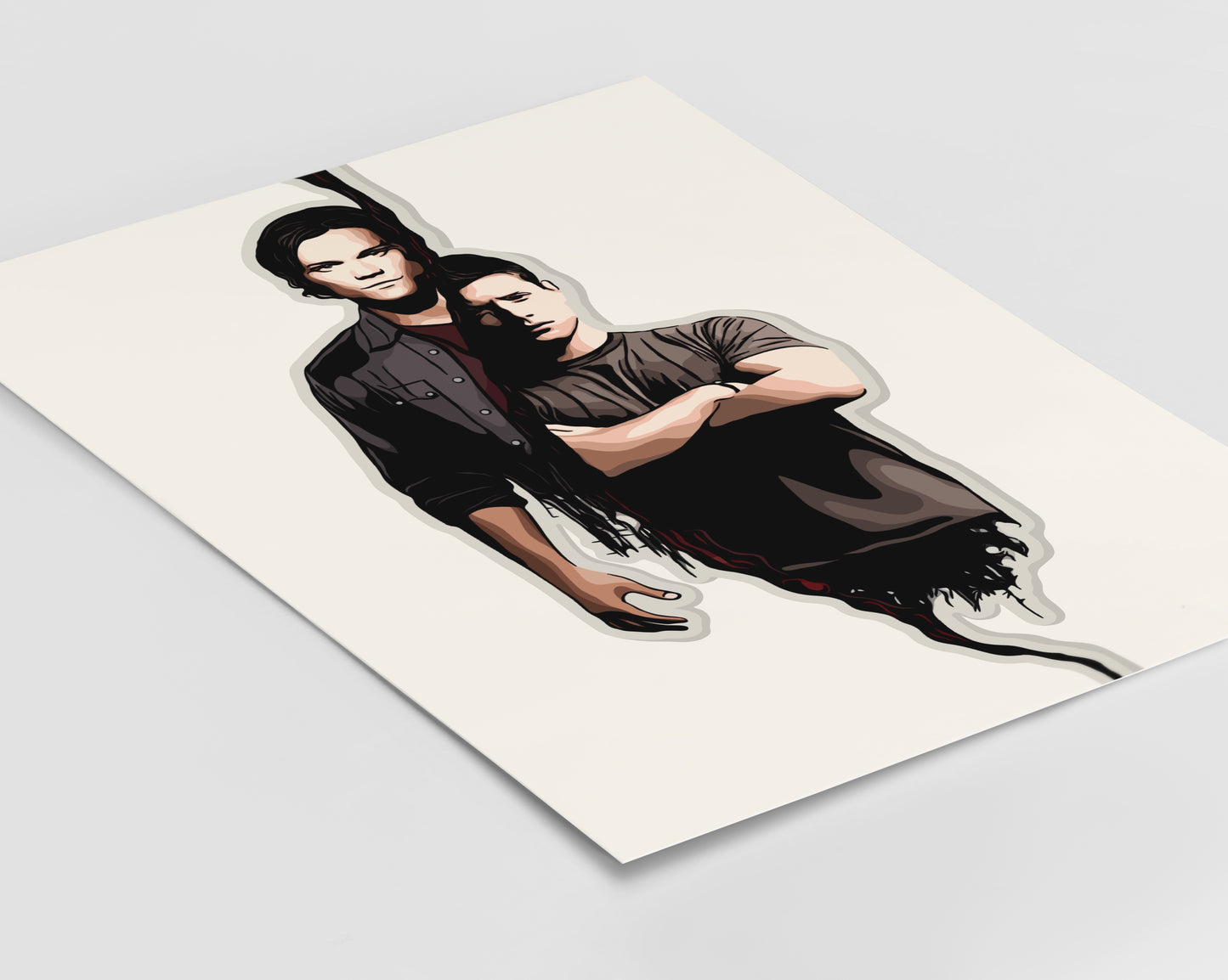 Supernatural - Sam and Dean Winchester Print