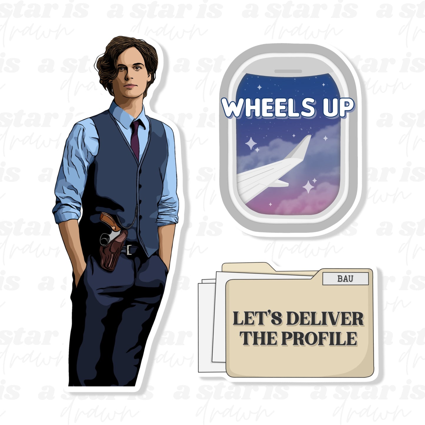 Criminal Minds Stickers