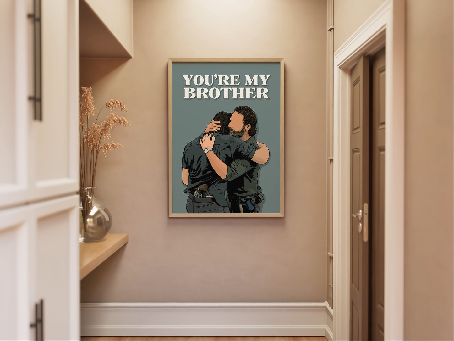 The Walking Dead - You’re My Brother Print
