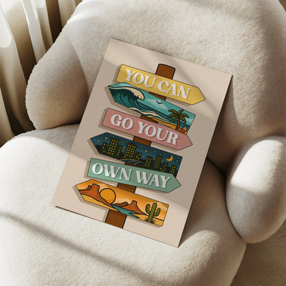Fleetwood Mac - Go Your Own Way Print