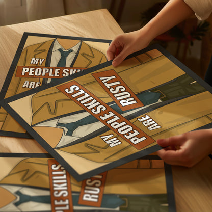 Supernatural - My People Skills are Rusty Print