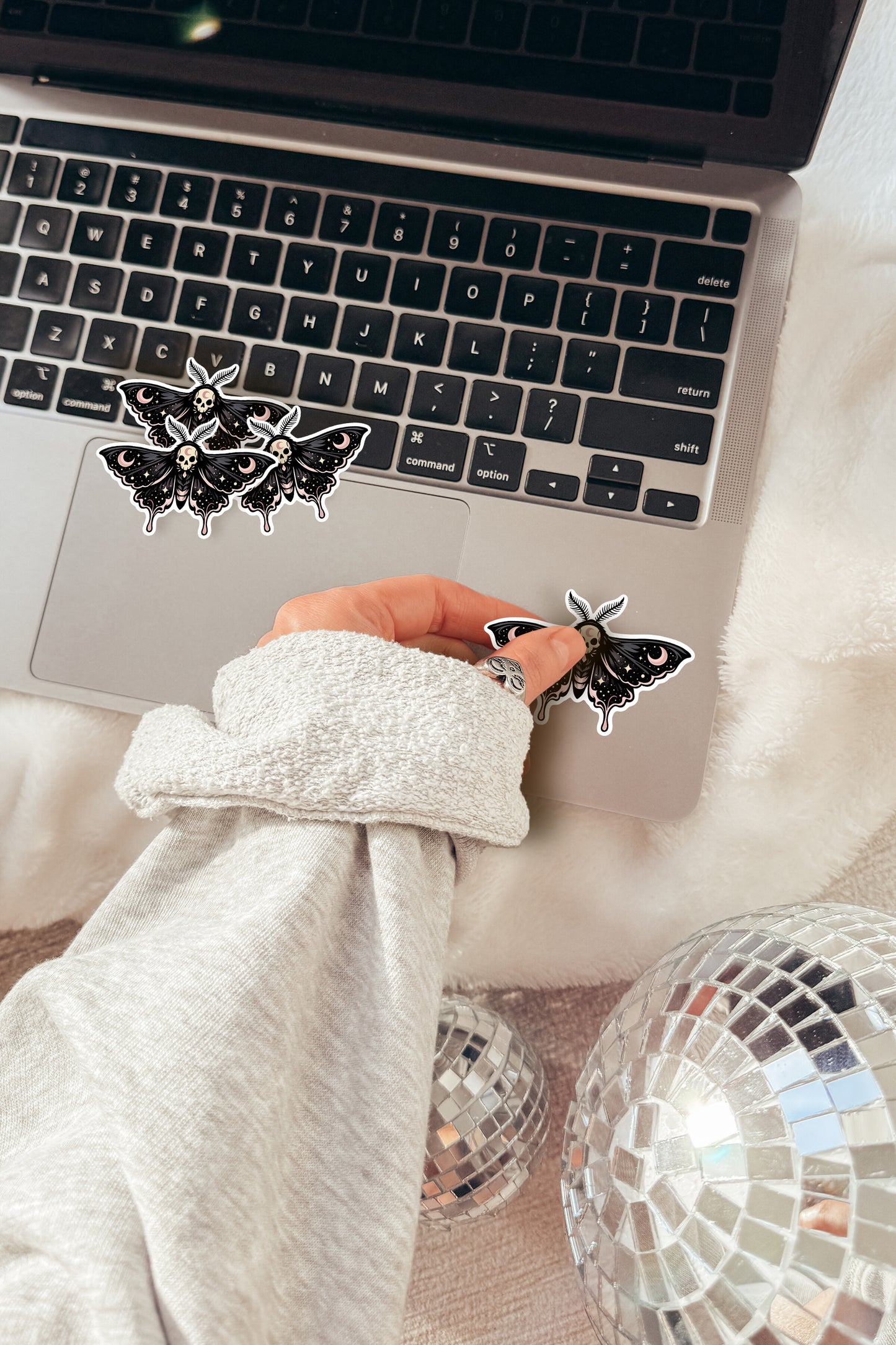 Celestial Moth Sticker