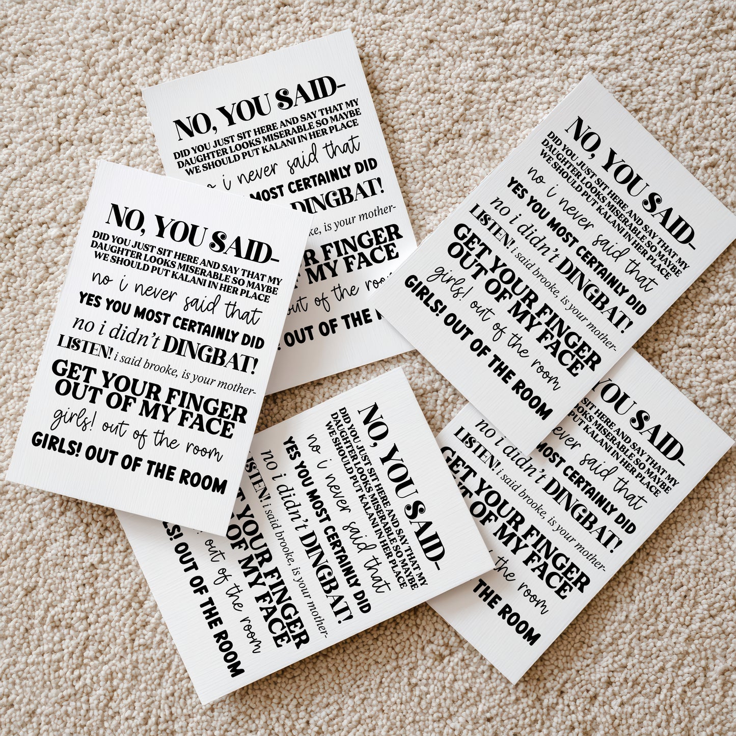 Dance Moms - Kelly & Abby Quote Print