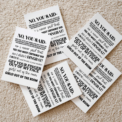 Dance Moms - Kelly & Abby Quote Print