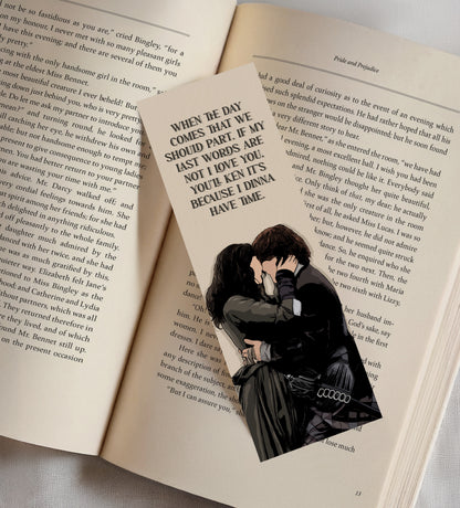 When the Day Comes - Outlander Bookmark