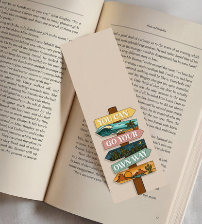 Go Your Own Way Bookmark