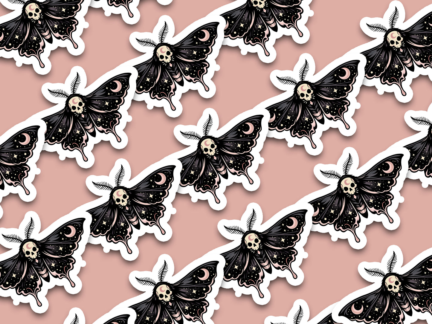 Celestial Moth Sticker