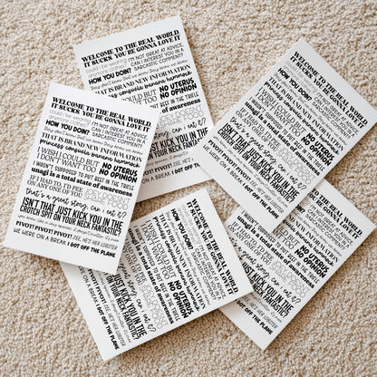 Friends Quotes Print