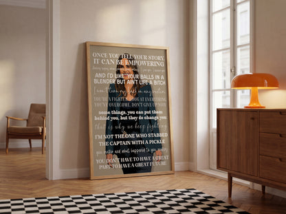 Olivia Benson Quotes Print