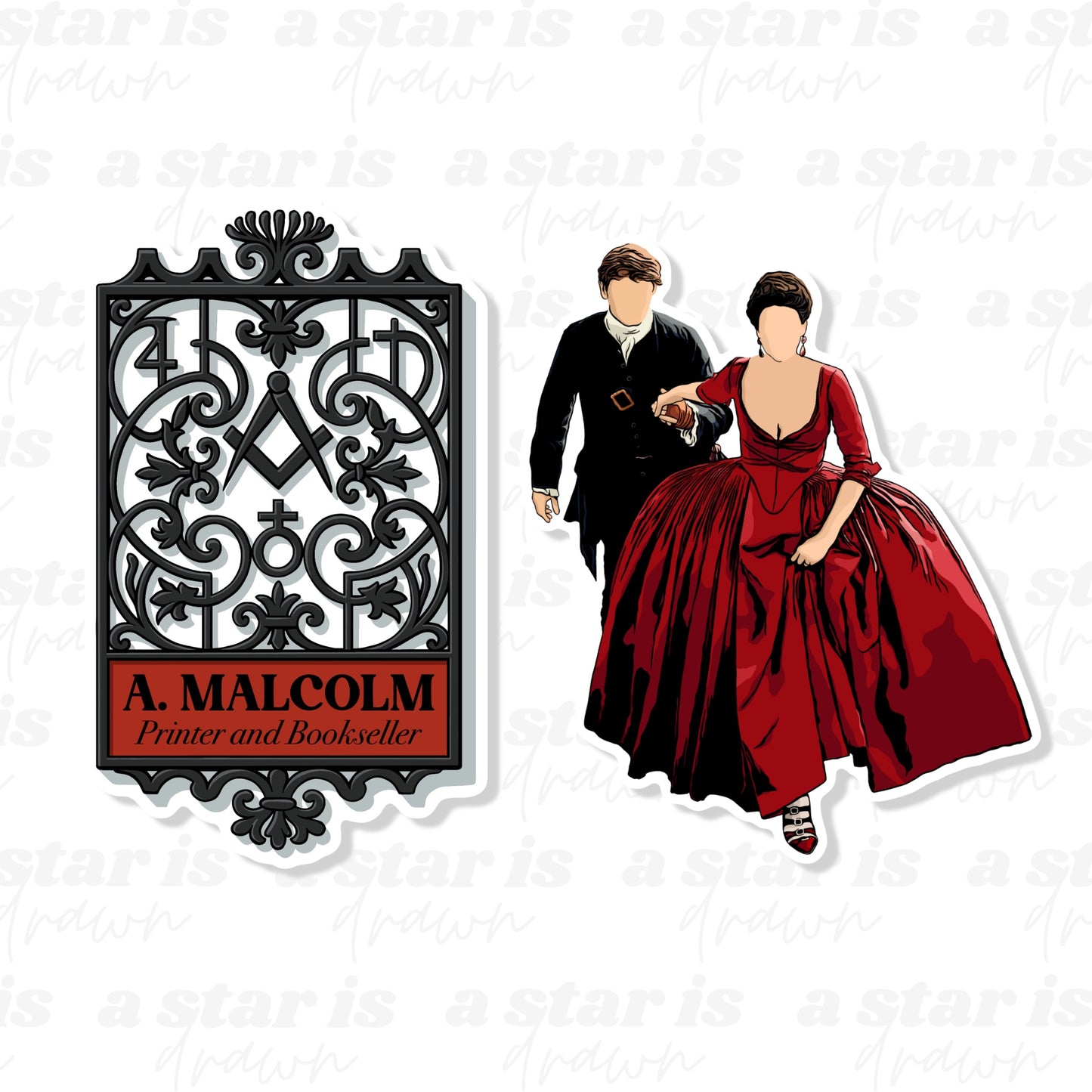 Outlander Stickers